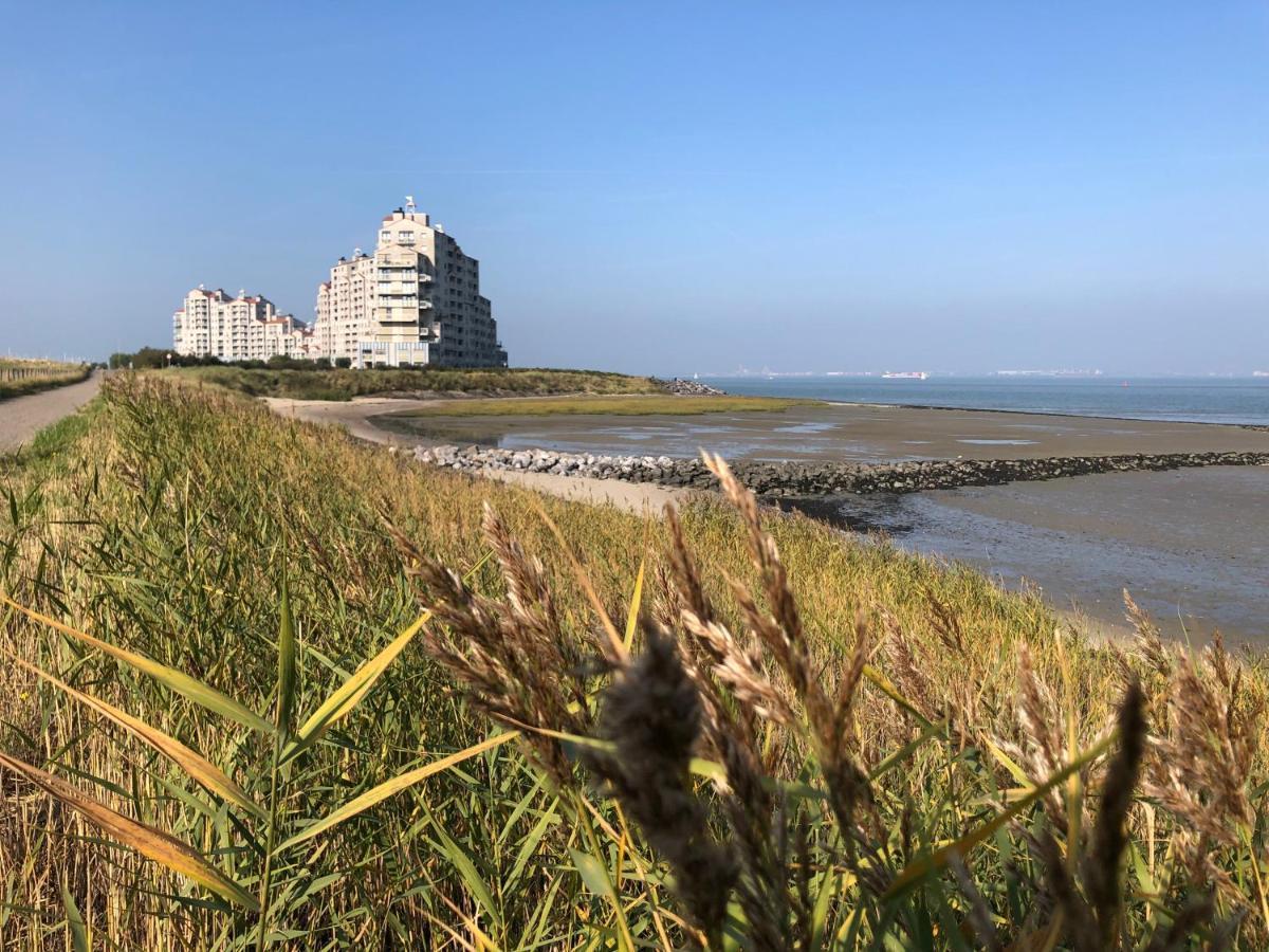Appartement De Graanzolder Aan Zeeuwse Kust Hoofdplaat Екстериор снимка